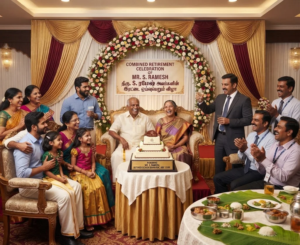 Who Can Organise a Retirement Function?