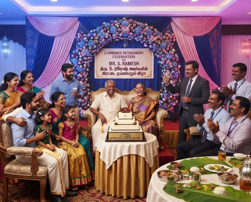 Why Choose Sorna Mahal for a Retirement Function?