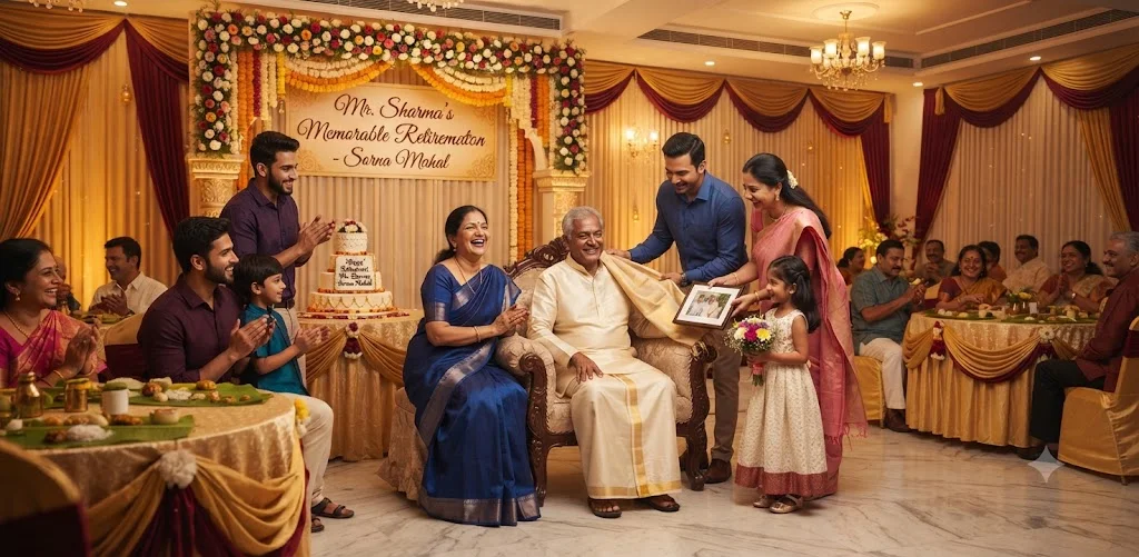 Plan a Memorable Retirement Celebration at Sorna Mahal